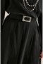 Antique Buckle Belt Black - 3