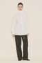 Tie-Necklace Blouse Ecru - 6