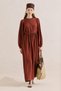 Muslin Volume-Enhanced Long Dress Tiles - 3