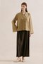 Linen Layered Collar Blazer Sahra - 4