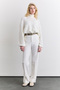 Soft Textured Sweater Ecru - 2