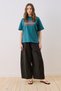 Printed Short Sleeve T-Shirt Green - 4