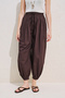 Balon Formlu Lace-Up Pants Brown - 4