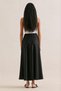 Linen Volanli Skirt Black - 7