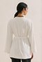Embroidered Wide Sleeve Blouse Ecru - 7