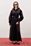 ENYA Pleated Shirt Dress Black - 2