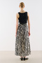 Asymmetric Long Skirt Zebra - 7