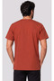 Men's Envelope Collar Bitter Green, Burgundy, Tile Lycra Belinda Fabric Doctor Scrubs Single Top - 5