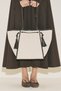 Canvas Tasseled City Bag Brown