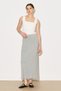 Easy Comfortable Skirt Grey Melange - 4