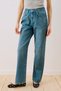 Straight Long Pants Jean Blue - 5