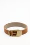 Antique Buckle Thin Belt Camel - 5