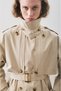 Zurich Oversized Trench Coat Sand - 3