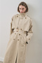 Zurich Oversized Trench Coat Sand - 4