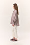 Shirt with Wide Sleeves Detail Lila - 5