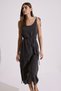 Modal Strapped Comfortable Dress Anthracite - 4