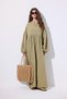 Muslin Buttoned Casual Dress Sambucus - 6
