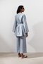 Linen Pencil Tunic Blue - 4