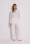 Modal Wide Sleeve Blouse Ecru - 3
