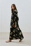 Patterned Cotton Tight Dress Aloha - 3