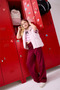 Water Repellent Hooded Inflatable Vest for Girls - Light Pink - 2