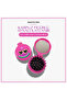 Watermelon Figured Mirrored Folding Hair Brush Purse Size Nasfbrgm0038