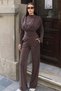 Pike Oysho Double Set with Seat at the Waist, Brown - 2