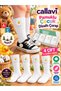 Papatya Girl's Knee Socks 4 Pairs - 2