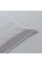 Striped Cotton Comforter Set King 260x240 Light grey - 4