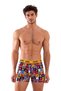 Retro Comic Style Multi Color Flexible Men's Boxers - 2