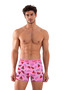 Men's Pink Watermelon Patterned Cotton Boxers - 2