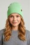 Mint Green Unisex Basic Beanie Lp Collection Folded Mint Green Ribbed Knit Classic Beanie
