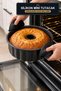 Silicone Mini Holder, Set of 2 Oven Gloves, Heat Resistant, Non-Slip Kitchen Holder