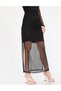 Rochie medie, Negru - 5