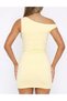 Rochie scurta, Galben - 5
