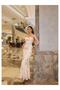 Eh Collection Floral Embroidered Tulle Event Dress - 6