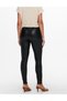 Pantaloni imitatie de piele, Negru - 3