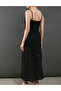 Rochie lunga, Negru - 3