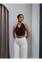 High Waist Jeans with Front Pockets - 4
