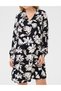 Rochie scurta, Negru - 4