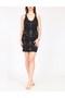Rochie scurta, Negru - 4