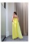 Long Dress with Gathered Detail Straps - 2