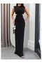 Waist-Shaped Padded Dress - 3