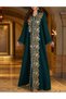 Rochie lunga, Verde - 4