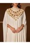Rochie lunga, Crem - 5
