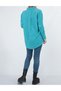 Camasa Oversize, Bleu - 3