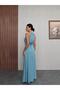 Mint Tie-Detail Waist Slit Dress - 5