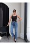 Belted Cuffed Cut-Off Orj Jeans - 5