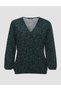 Bluza, Negru/Verde - 4