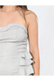 Rochie scurta, Gri - 7